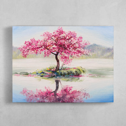 Cherry Blossom Lake