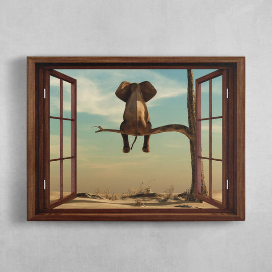 Window To The Sitting Elephant