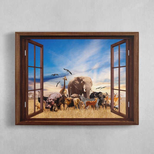 Window To The African Animals