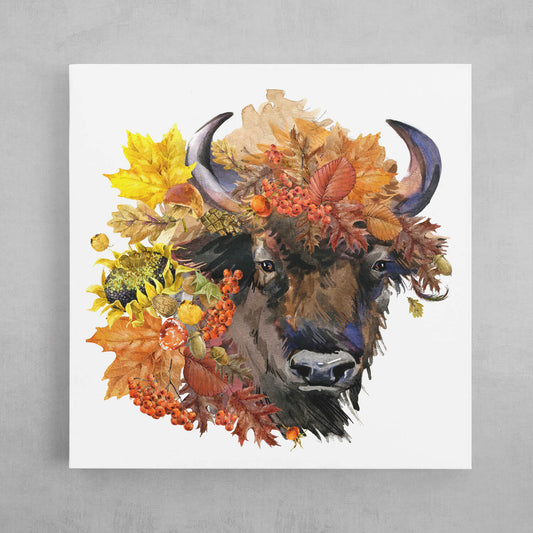 Autumn Bison