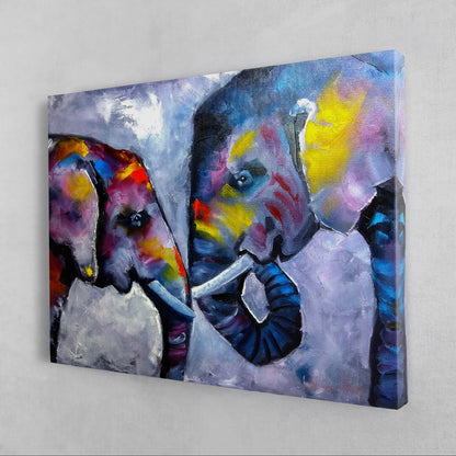 Elephants In Color