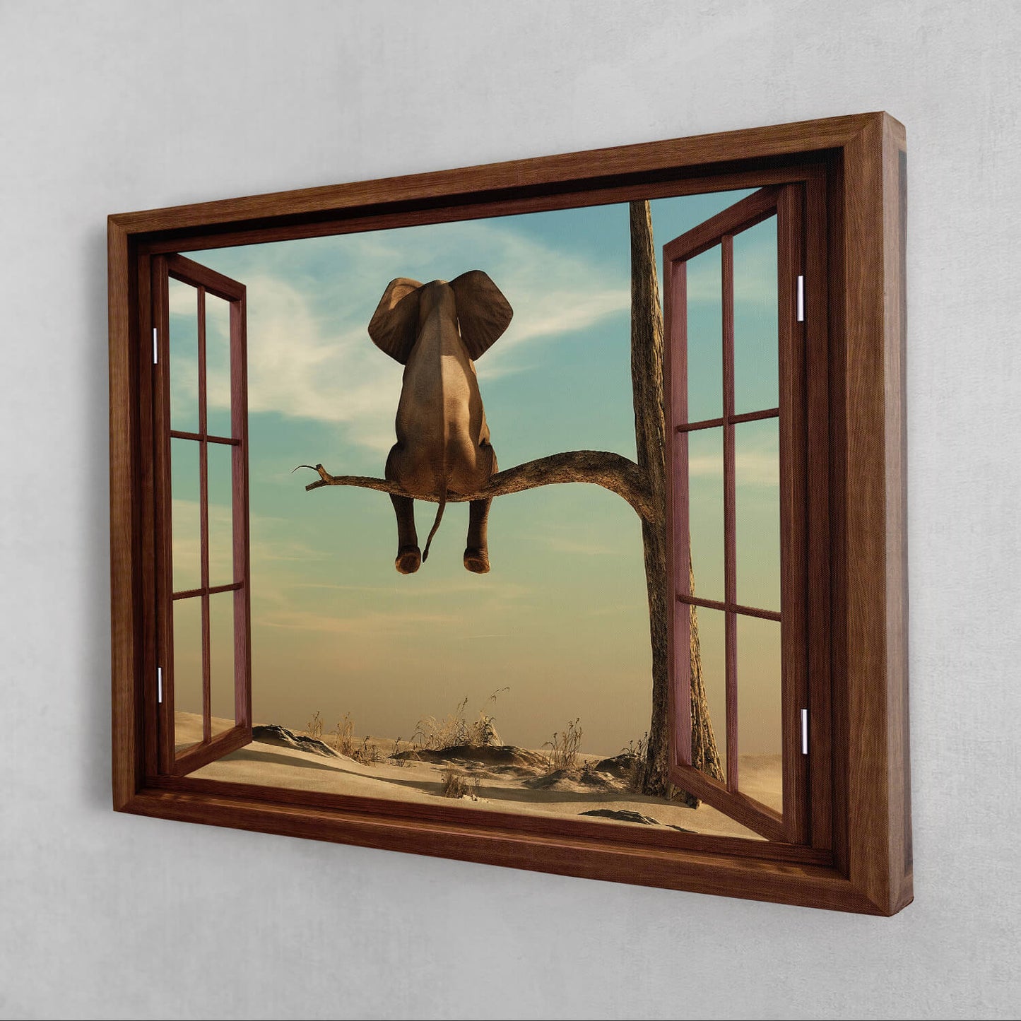 Window To The Sitting Elephant